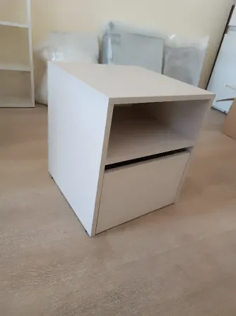 Тумбы прикроватные 2 шт 400*400*450 Направляющие телескопические без доводчика. Донецк