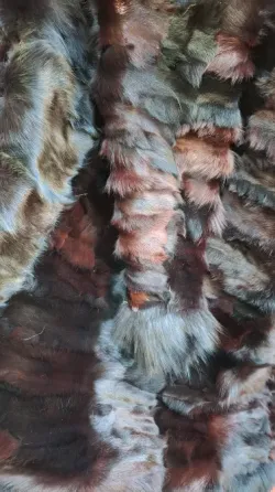 Мех натуральный и кусочки кожи для изделий, переделки Донецк