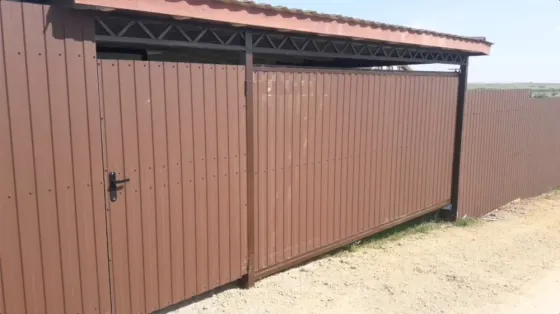 Ворота и калитки под ключ от 12 500 руб./м² Донецк
