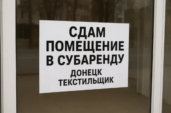 Сдам в субАренду помещение Текстильщик Донецк