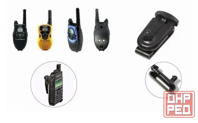 Поясной зажим для ремня для телефона рации motorola Донецк - изображение 1