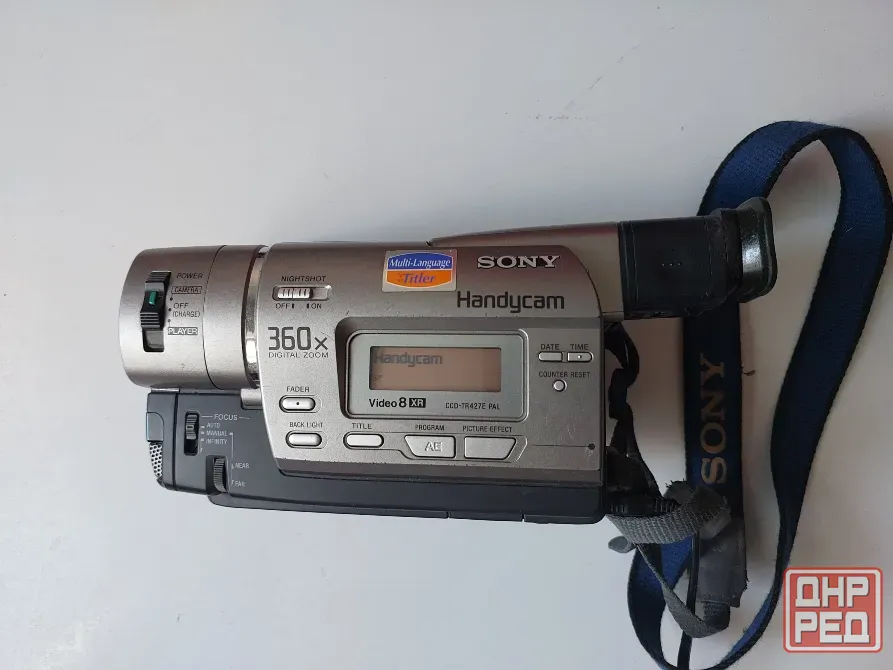 Видеокамера Sony CCD-TR427E PAL Video8 рабочая Донецк - изображение 1
