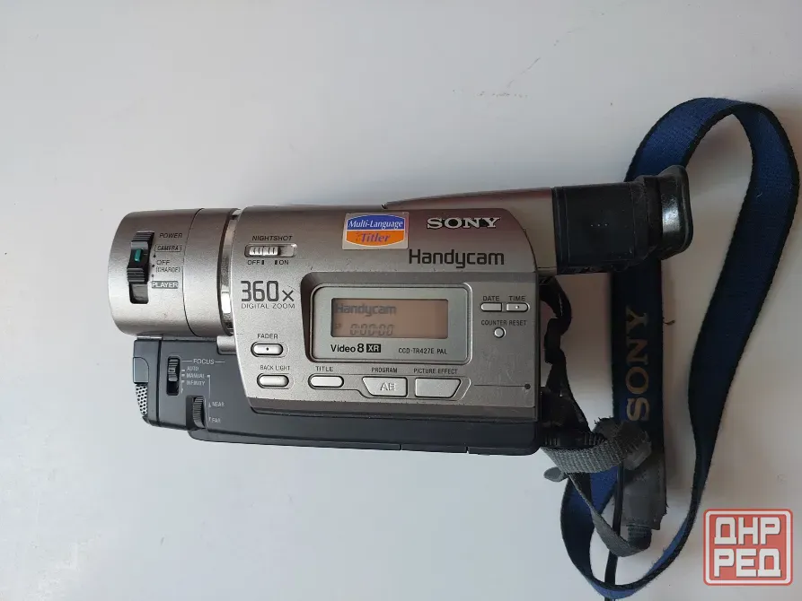 Видеокамера Sony CCD-TR427E PAL Video8 рабочая Донецк - изображение 2