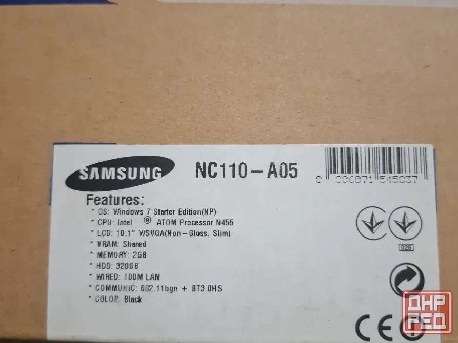 Нетбук samsung NC110-A05 Донецк - изображение 3