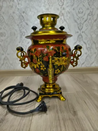 ЭлектроСамовар с художественной росписью. Новый. Цена снижена!!! Донецк