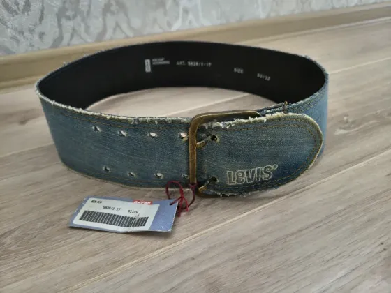 Ремень джинсовый LEVIS. Новый. Цена снижена!!! Донецк