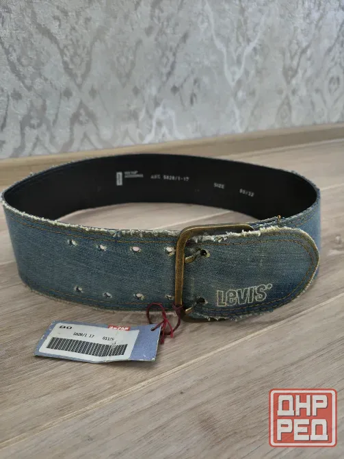 Ремень джинсовый LEVIS. Новый. Цена снижена!!! Донецк - изображение 2