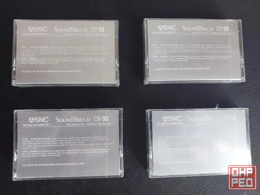 Аудиокассеты SNC Sound Breeze CR-90 Донецк - изображение 2