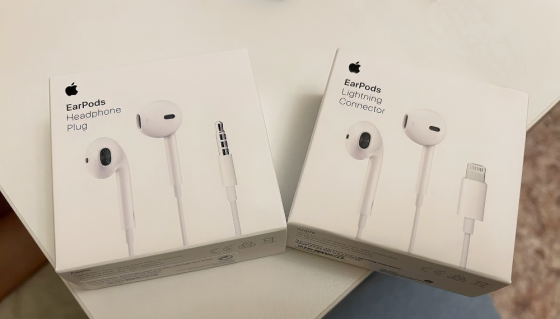 Наушники Apple EarPods, 3.5 и Lighting Донецк
