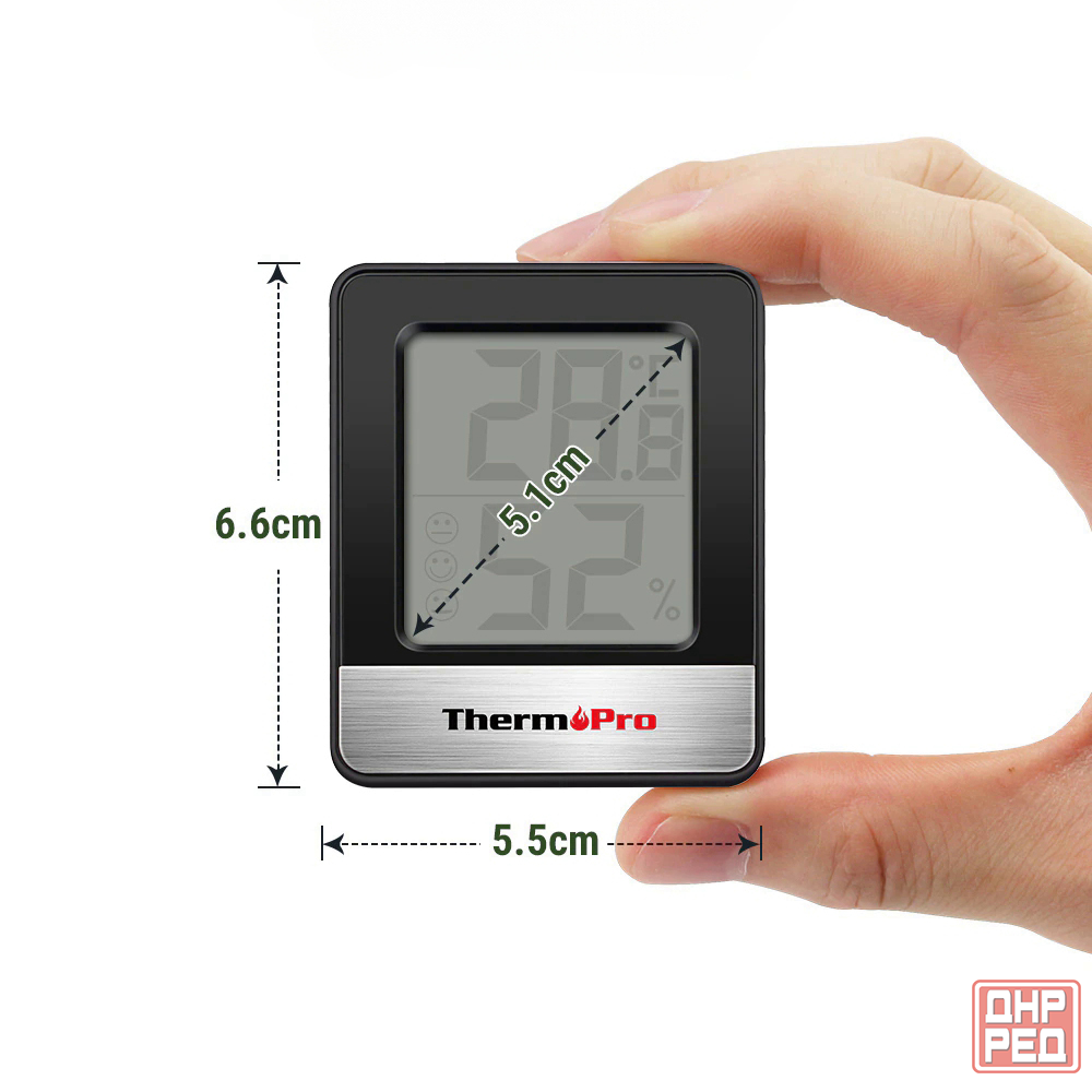 Термометр-гигрометр ThermoPro TP49, метеостанция Донецк - изображение 5