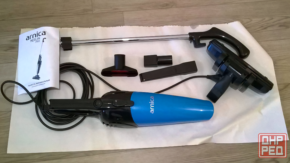 Пылесос вертикальный Arnica Merlin Pro, 1000 Вт, ручной, дома, авто Донецк - изображение 7