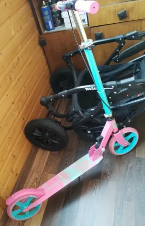 Самокат складной SC Scooter с ручным тормозом Донецк