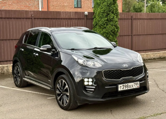 Kia Sportage 2017 год в родном окрасе зелёная автотека Донецк
