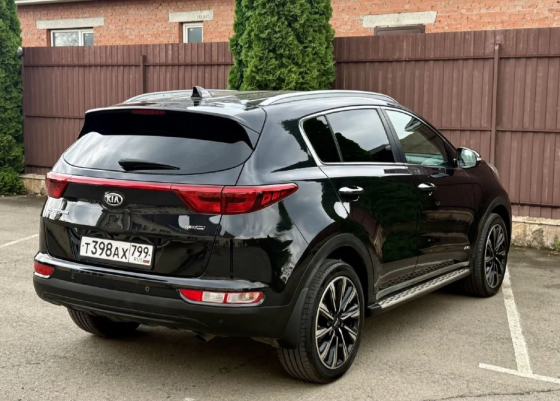 Kia Sportage 2017 год в родном окрасе зелёная автотека Донецк