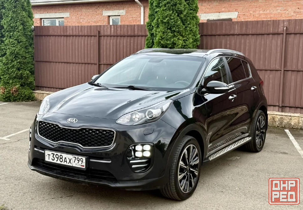 Kia Sportage 2017 год в родном окрасе зелёная автотека Донецк - изображение 1