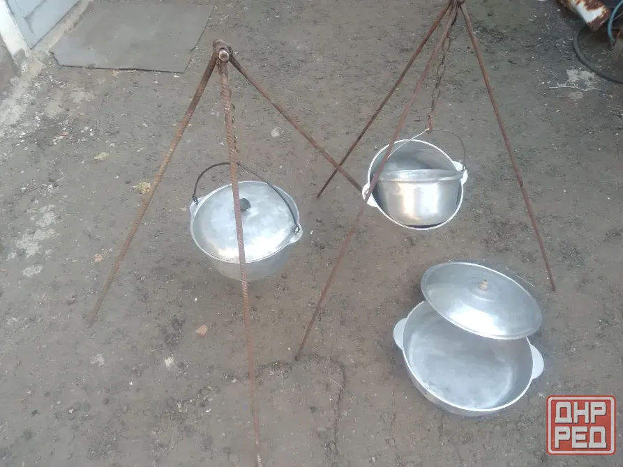 Котелок казан на треноге Донецк - изображение 1