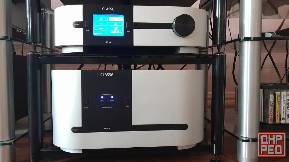 комплект усилитель мощности сlasse са-2200.сlassе ср-500 Донецк - изображение 1