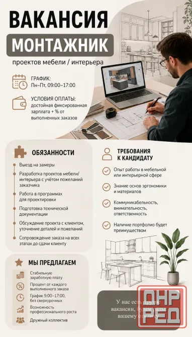 Монтажник Донецк - изображение 1