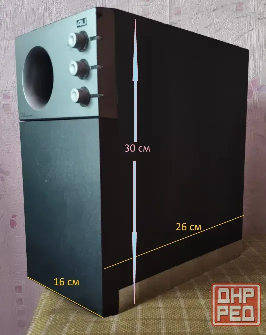 рабочие сабвуфер + две колонки Донецк - изображение 1