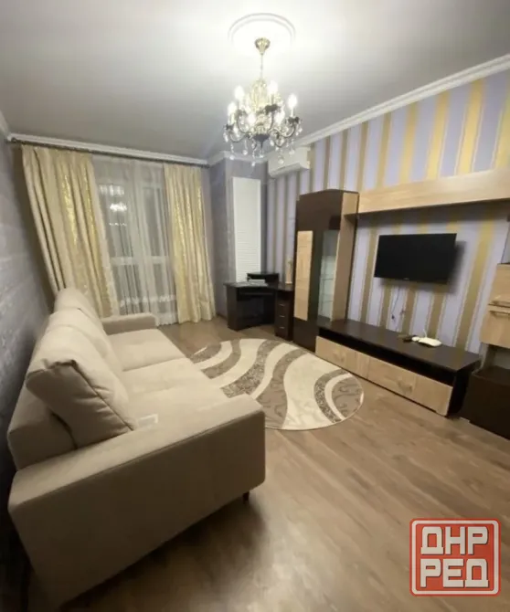 сдаётся 1 комнатная квартира 36м² в киевском р-не, ул. артёма Донецк - изображение 1