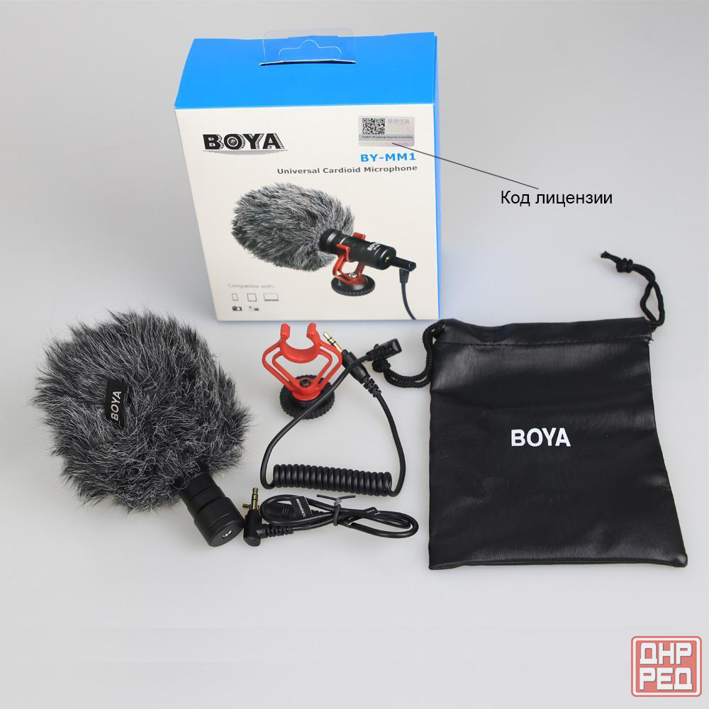 Микрофон для камеры BOYA BY-MM1, конденсаторный, видео, фото Донецк - изображение 8