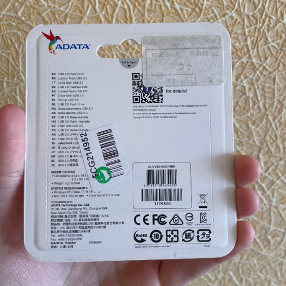 Флешка ADATA 64 Gb, USB-флэшка Донецк
