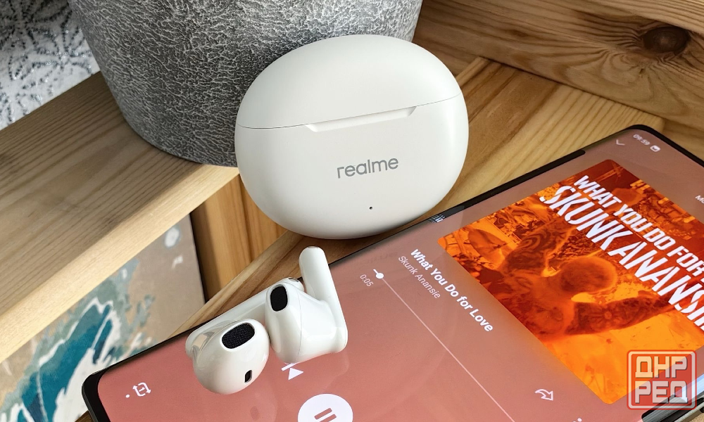 Наушники Realme Buds T01, TWS, беспроводные, Bluetooth Донецк - изображение 4
