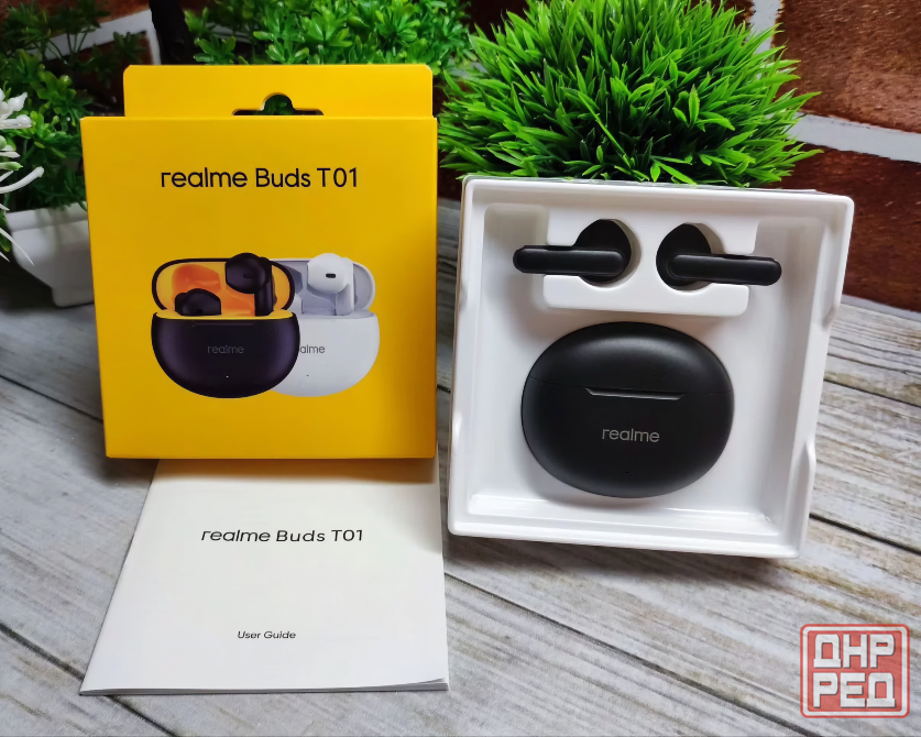 Наушники Realme Buds T01, TWS, беспроводные, Bluetooth Донецк - изображение 7