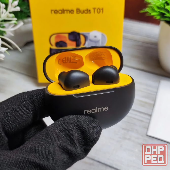 Наушники Realme Buds T01, TWS, беспроводные, Bluetooth Донецк - изображение 2