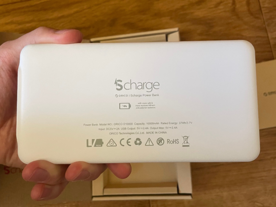Power Bank ORICO 10000 мАч, портативное зарядное, зарядка, внешний аккумулятор Донецк