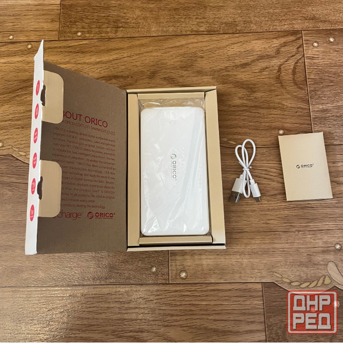 Power Bank ORICO 10000 мАч, портативное зарядное, зарядка, внешний аккумулятор Донецк - изображение 1
