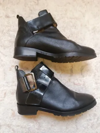 Ботинки кожаные ETOR Макеевка