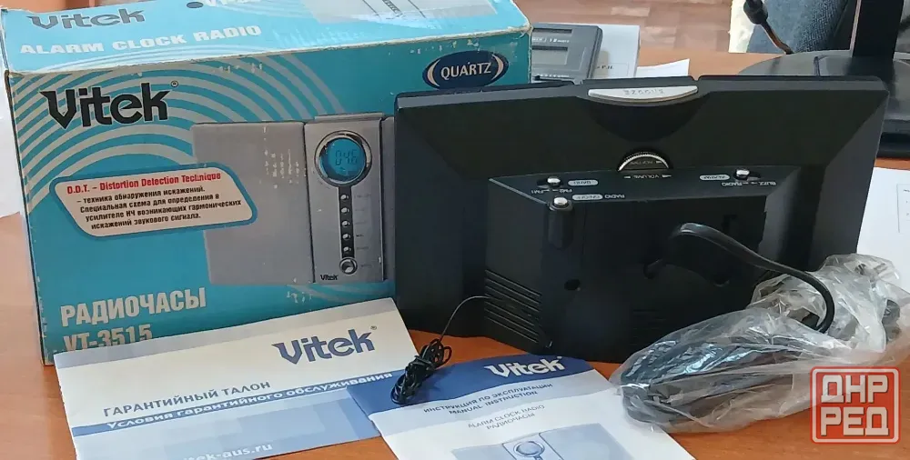 Радио-часы "Vitek", новые в упаковке Луганск - изображение 2