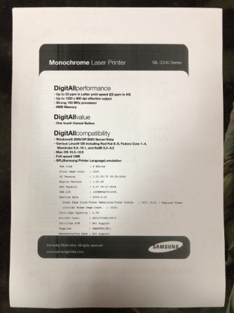 Принтер Samsung ML-2241 Донецк