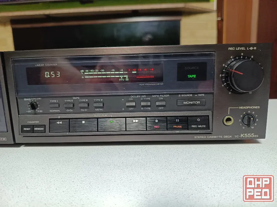 Кассетный магнитофон "Sony" -TC-K555ES Донецк - изображение 6