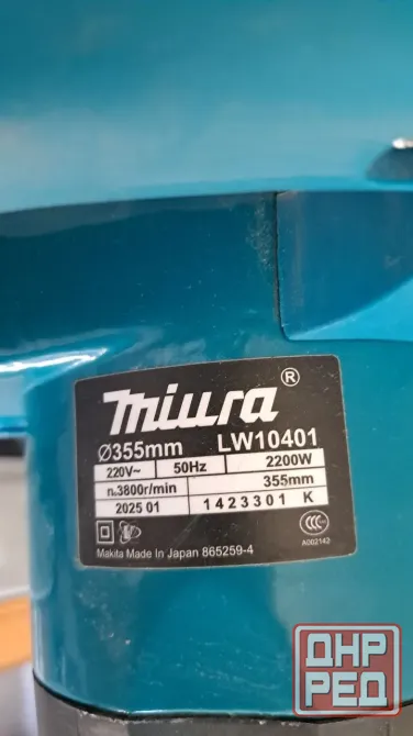 Отрезная пила по металлу Miura 355 мм Донецк - изображение 6
