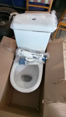Унитаз компакт Santeri с бачком новый. Шахтерск