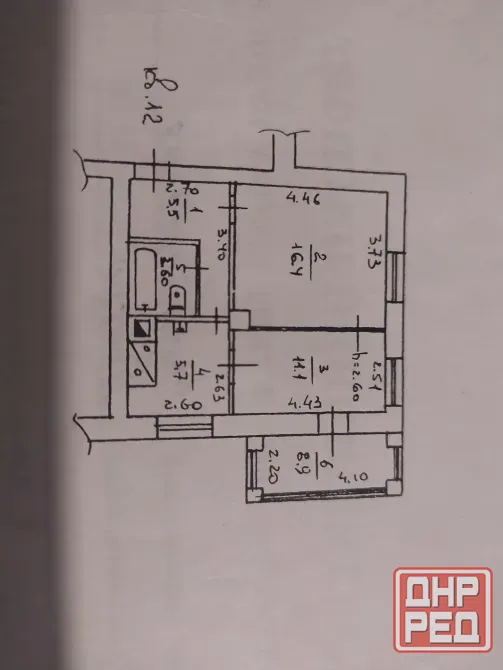 Продается 2 - х комнатная квартира, ул. Михайловская, ориентир дк, пос. им. Абакумова Донецк - изображение 10