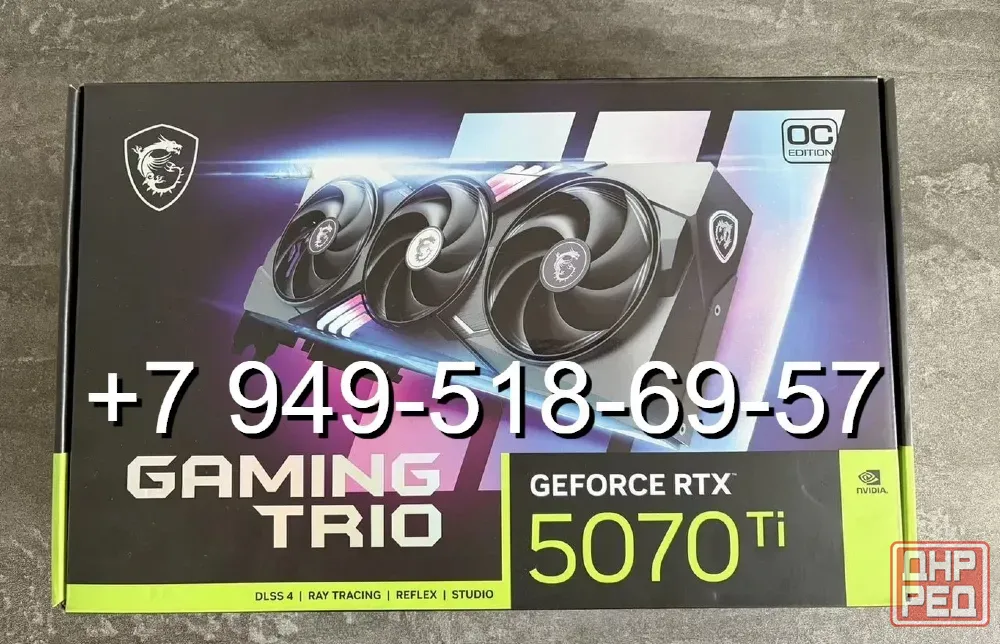 MSI RTX 5070 Ti Gaming Trio OC Донецк - изображение 1