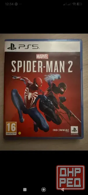 Диск на PS 4 и 5 "Человек паук 2" Донецк - изображение 1