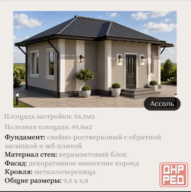 ижс (индивидуальное жилищное строительство) Донецк - изображение 1