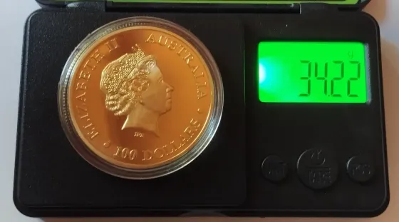Монета 100$ австралия кенгуру Донецк