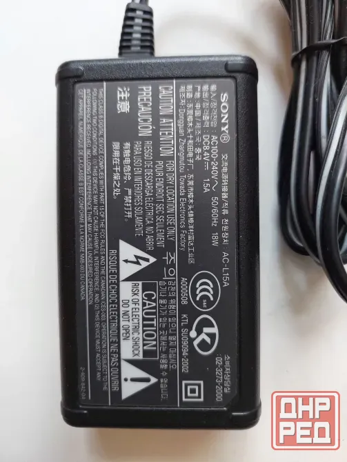 Блок питания для видеокамер Sony AC-L15A Донецк - изображение 2
