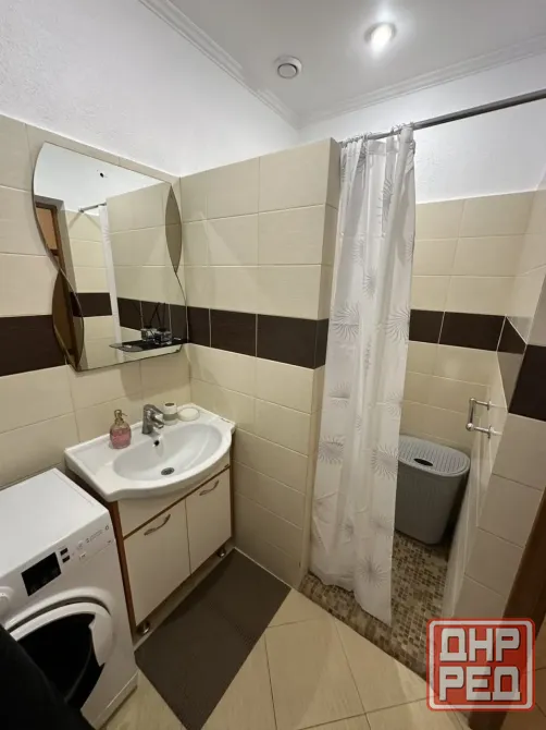 сдаю 1 комнатную квартиру 34м² в калининском р-не, ор-р обжора Донецк - изображение 1