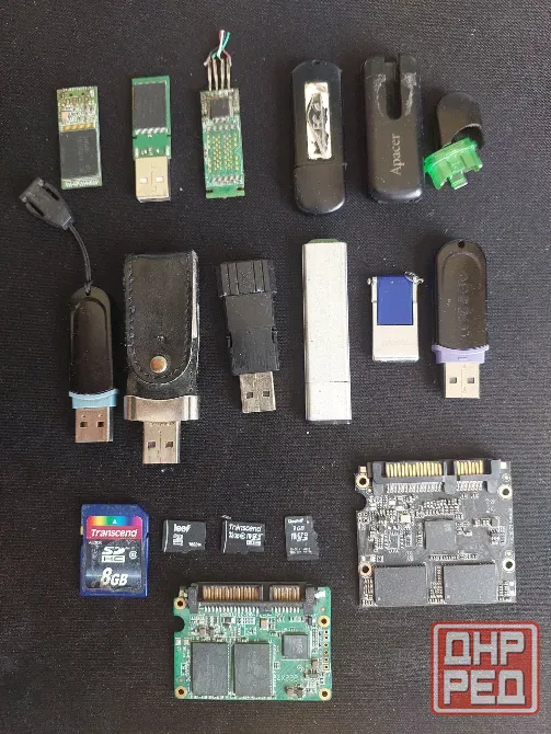 USB флешка, SDHC Card, SSD одним лотом Донецк - изображение 1