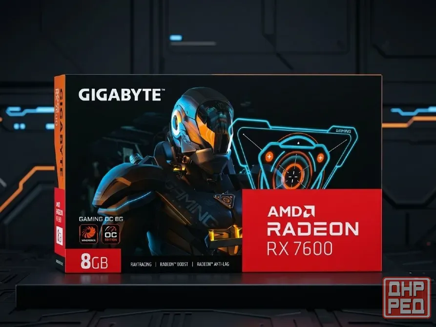 AMD Radeon RX 7600 8GB Донецк - изображение 1