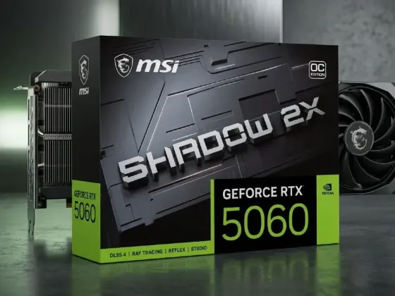 Видеокарта MSI GeForce RTX 5060 8G Shadow 2X OC Донецк