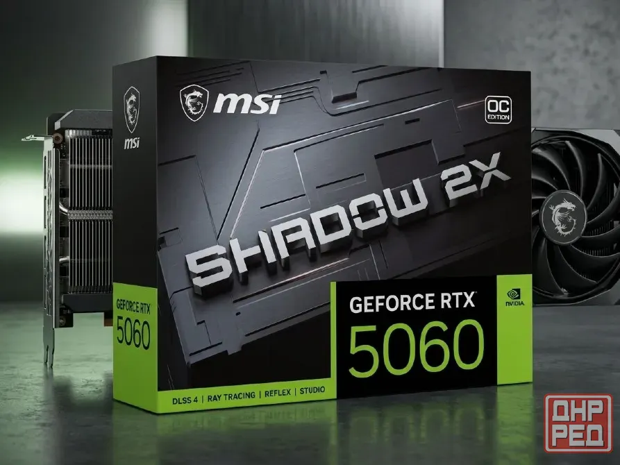 Видеокарта MSI GeForce RTX 5060 8G Shadow 2X OC Донецк - изображение 1