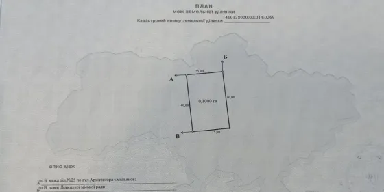 Продам землю под ижс Петровский район Донецк