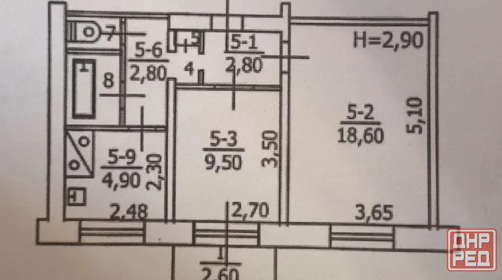 Продажа 2 квартиры Макеевка, п.Красная звезда ор-р 95 школа 1,5 млн.руб. Макеевка - изображение 9